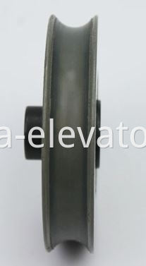 Hitachi Elevator Door Hanger Roller Curved Groove 20mm Length Shaft 65*13*6202